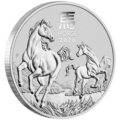 Lunarni konj (2026.) - 1 oz - srebrni novčić