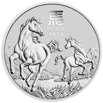 Lunarni konj (2026.) - 1 oz - srebrni novčić