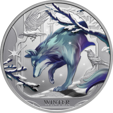 Zimski vuk (2025.) - 1 oz - srebrni kolekcionarski novčić