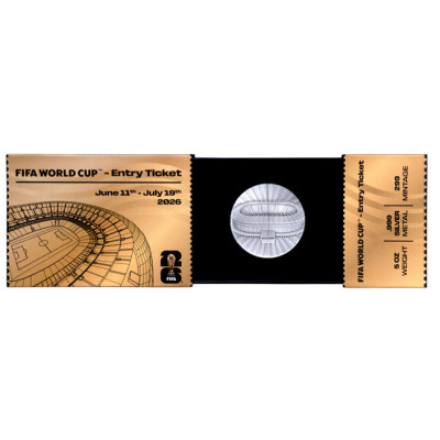 Stadion - 5 oz - srebrni kolekcionarski novčić (isporuka 23.10.2025.)