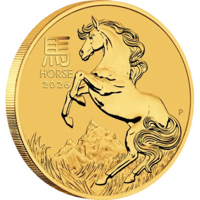 Lunar Horse (2026) - 1 Oz - zlatni investicijski novčić