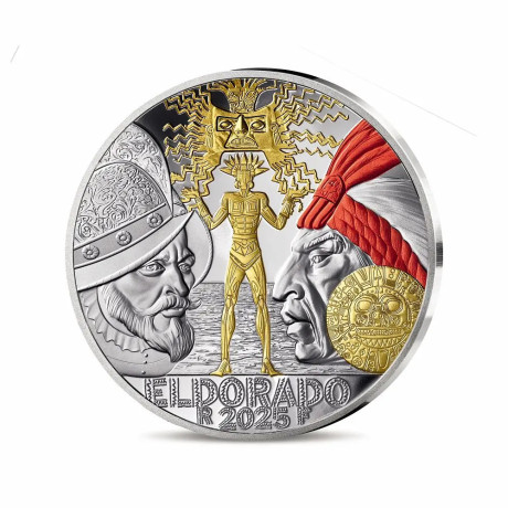 Kopija El Dorada - 22,2 g - srebrni kolekcionarski novčić