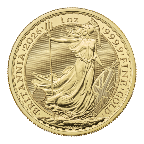 Britanija (2026.) - 1 oz - investicijski zlatni novčić