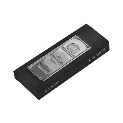 Germania Mint - 100 oz - srebrna investicijska poluga