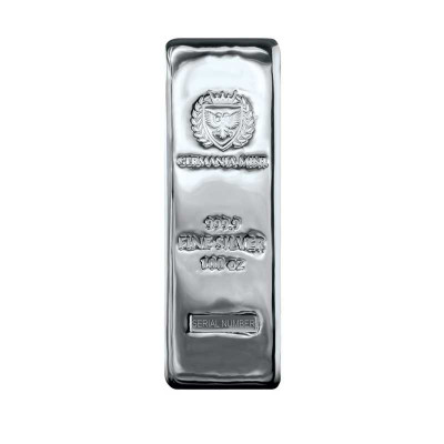 Germania Mint - 100 oz - srebrna investicijska poluga