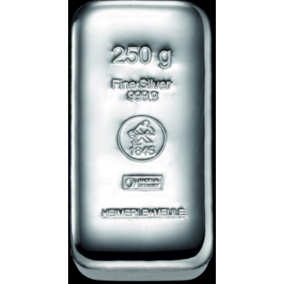 Heimerle + Meule - 250 g - srebrna investicijska poluga