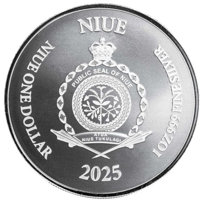 Gospa Pravda (2025.) - 1 Oz - Srebrni novčić od poluga Gospa Pravda (2025.) - 1 Oz - Srebrni novčić od poluga