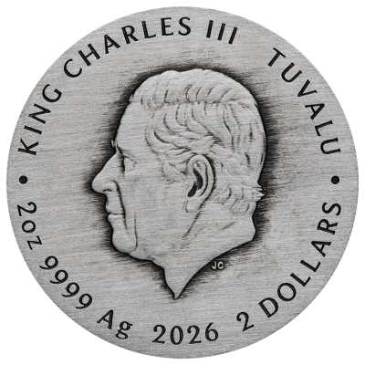 Stranger Things (2026) - 2 oz - srebrni kolekcionarski novčić