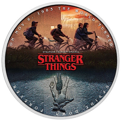 Stranger Things (2026) - 1 oz - srebrni kolekcionarski novčić