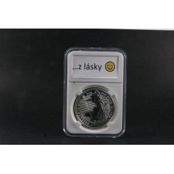 Plastový držák na minci o průměru 38-40mm