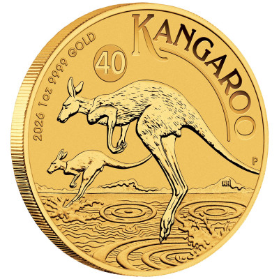Australski klokan (2026.) - 1 Oz - zlatni investicijski novčić