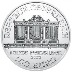 Wiener Philharmoniker 1 unce (2022) - Investiční stříbrná mince