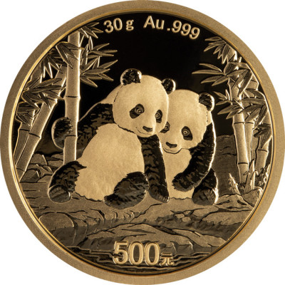 Panda (2026) - 30g - zlatni investicijski kovanica