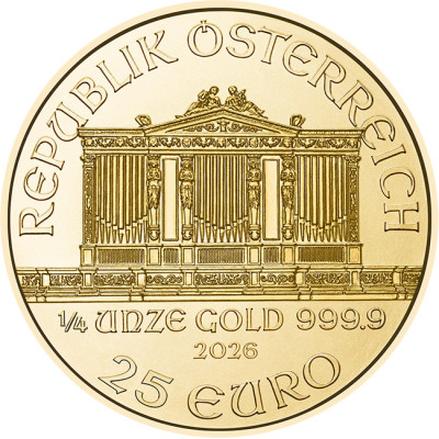 Wiener Philharmoniker (2026) - 1/4 Oz - investicijski zlatnik