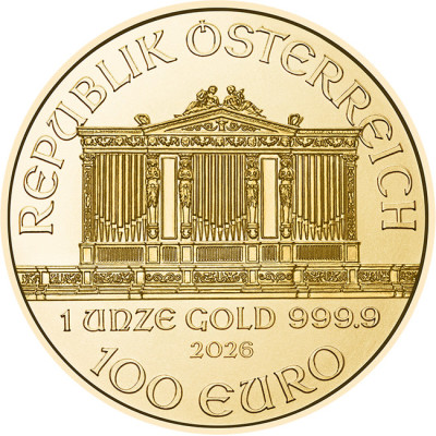 Wiener Philharmoniker (2026) - 1 Oz - investicijski zlatnik