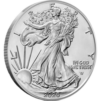 Američki orao (2026.) - 1 oz - srebrni investicijski novčić
