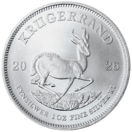 Krugerrand (2026) - 1 Oz - srebrni investicijski novčić