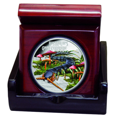 Divovska stonoga (2026.) - 1 oz - srebrni kolekcionarski novčić od proof materijala