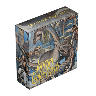 Putovanje u središte Zemlje (2026.) - 3 oz - srebrni kolekcionarski novčić