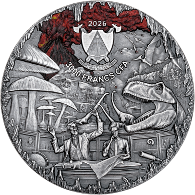 Putovanje u središte Zemlje (2026.) - 3 oz - srebrni kolekcionarski novčić