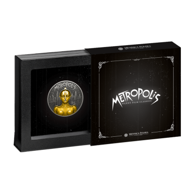 Metropolis (2025.), klasici nijemog filma - srebrni kolekcionarski novčić