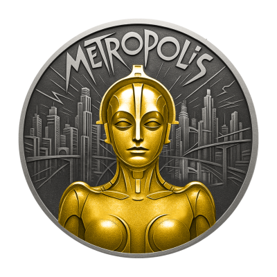 Metropolis (2025.), klasici nijemog filma - srebrni kolekcionarski novčić