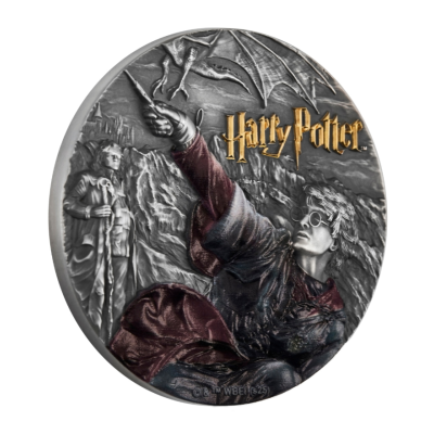 Harry Potter i Vatreni pehar - 2 oz - Srebrni kolekcionarski novčić