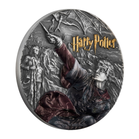 Harry Potter i Vatreni pehar - 2 oz - Srebrni kolekcionarski novčić