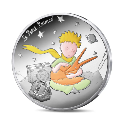 Mali princ - lisica - 22,5 g - srebrni kolekcionarski novčić proof