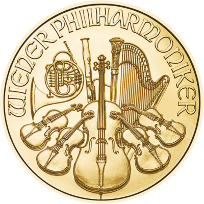Wiener Philharmoniker (EUR starije godine) - 1 Oz - investicijski zlatnik
