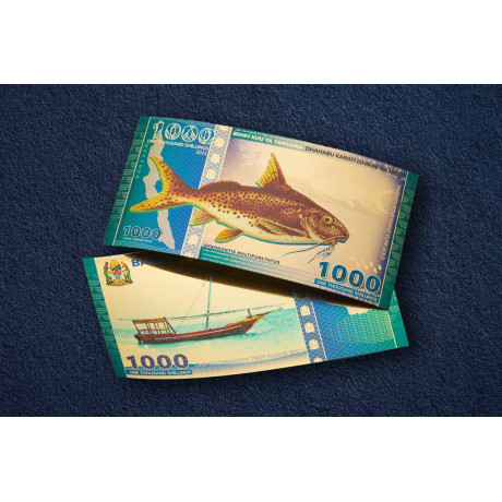 Tanzanijski som iz jezera Tanganjika od 1000 šilinga