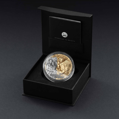 Ljepotica i zvijer - 2 oz - srebrni kolekcionarski novčić