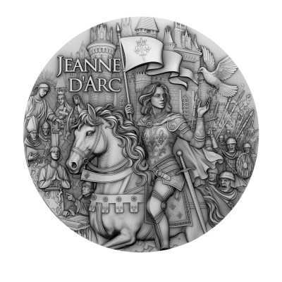 Ivana Orleanska - 2 oz - srebrni kolekcionarski novčić