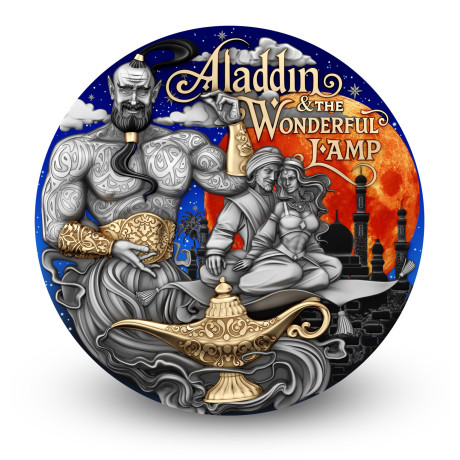 Aladin i čarobna lampa - 57 grama - srebrni kolekcionarski novčić