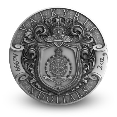 Valkira - 2 oz - srebrni kolekcionarski novčić