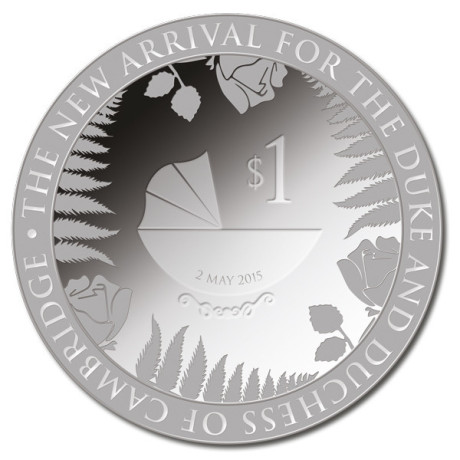 Royal Baby 2015 - 1 oz - srebrni kolekcionarski novčić