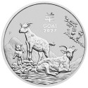 Lunar Goat (2027) - 1 Oz - srebrni investicijski novčić