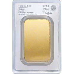 Heraeus 100g - Investiční zlatý slitek