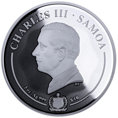 Medvjed (2027.) - 5 oz - srebrni kolekcionarski novčić