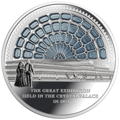 Kristalna palača (2026.) - 1 oz - srebrni kolekcionarski novčić