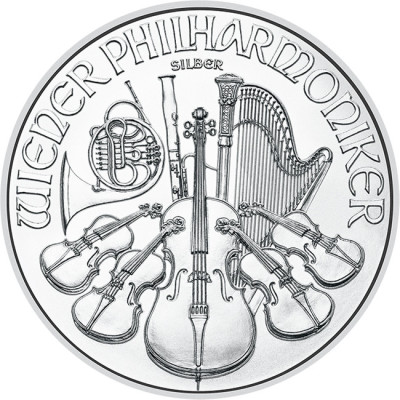 Bečka filharmonija (razne godine) - 1 Oz - srebrni investicijski novčić