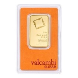 Valcambi 1oz (31,1 g) - Investiční zlatý slitek