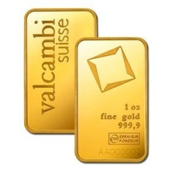 Valcambi 1oz (31,1 g) - Investiční zlatý slitek