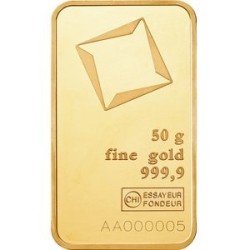Valcambi 50 g - Investiční zlatý slitek