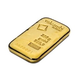 Valcambi 250 g - Investiční zlatý slitek