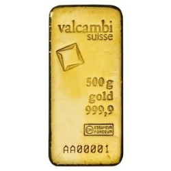 Valcambi 500 g - Investiční zlatý slitek