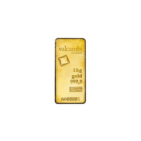 Valcambi 1000 g - Investiční zlatý slitek